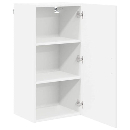 vidaXL Wall Cabinet LUCCA High Gloss White 40 x 31 x 80 cm 5