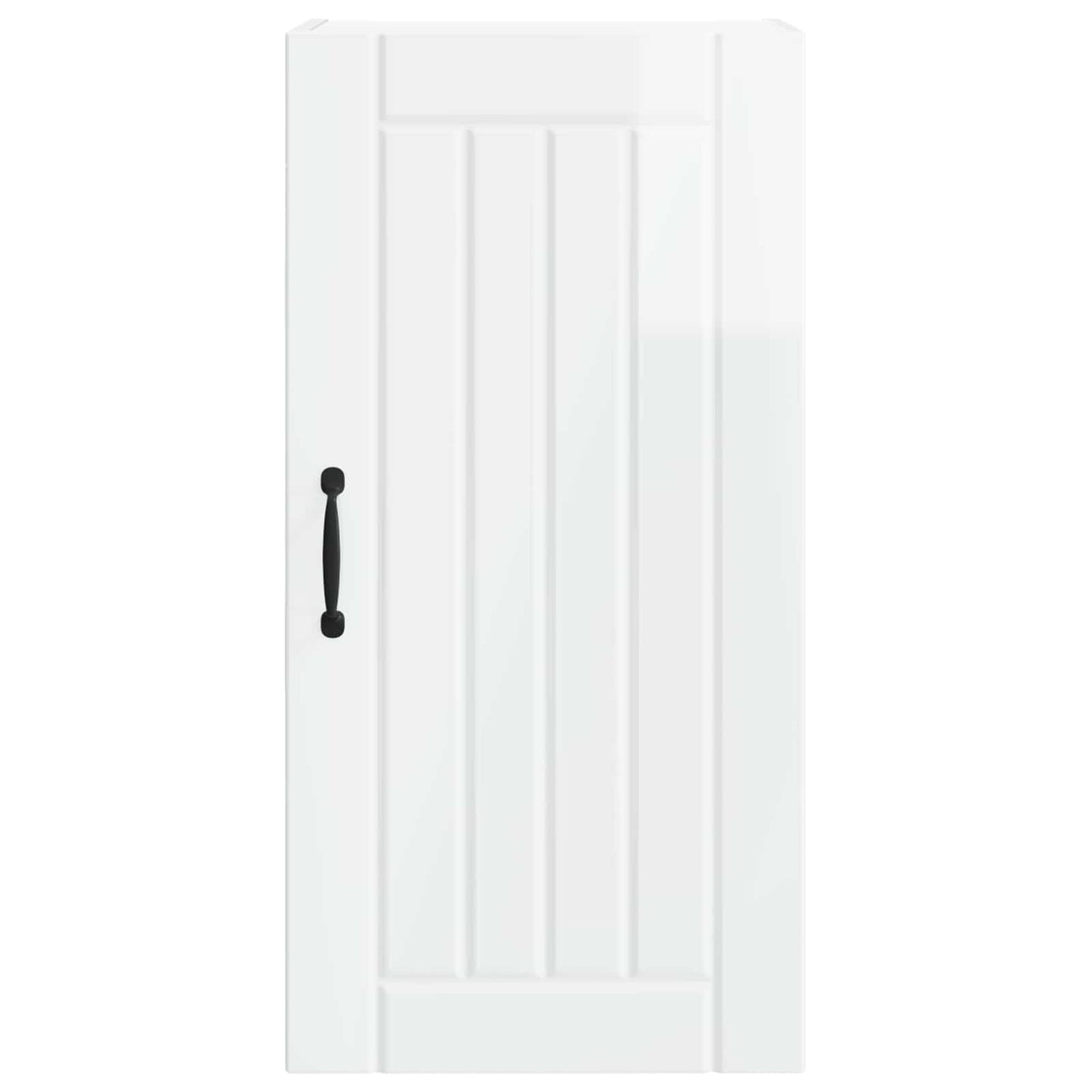 vidaXL Wall Cabinet LUCCA High Gloss White 40 x 31 x 80 cm 6
