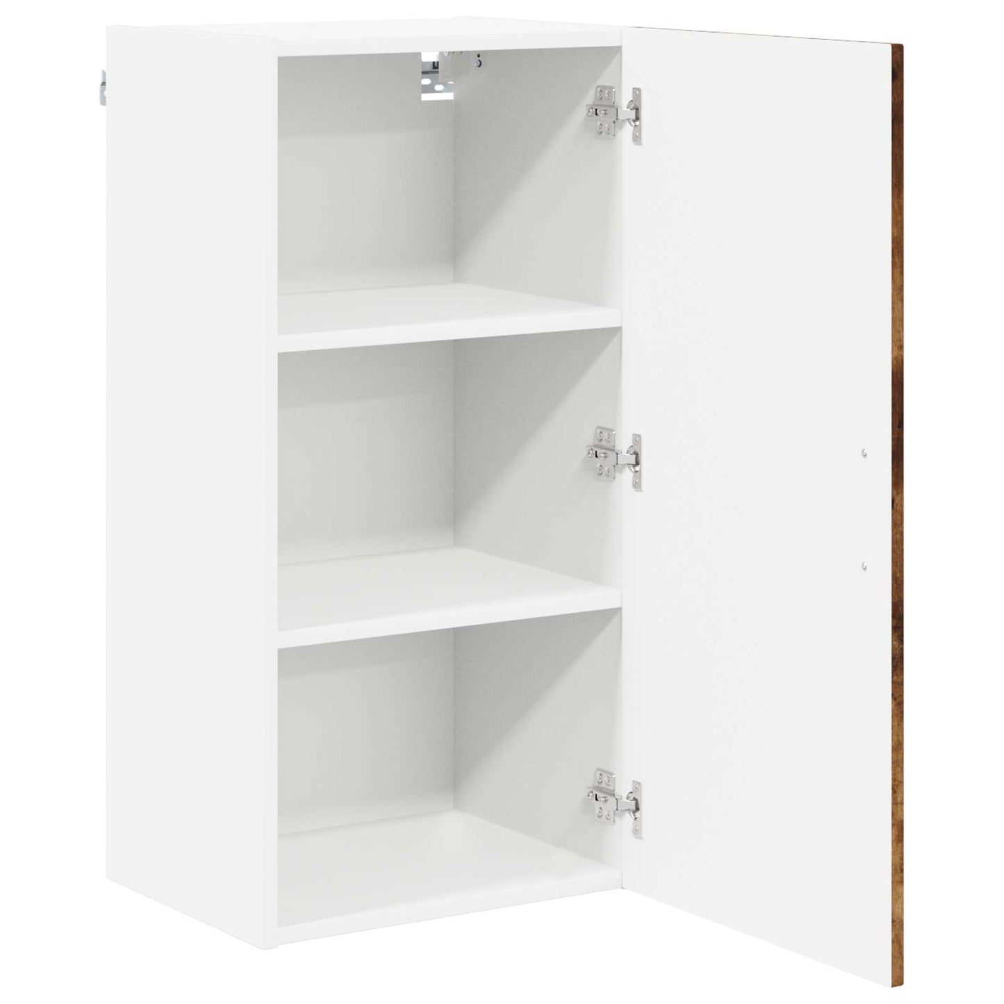 vidaXL Wall Cabinet LUCCA Smoked Oak 40 x 31 x 80 cm Engineered Wood 5