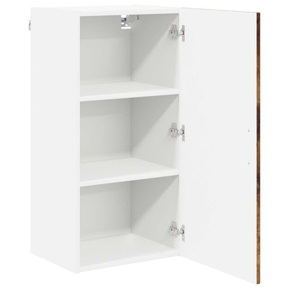 vidaXL Wall Cabinet LUCCA Smoked Oak 40 x 31 x 80 cm Engineered Wood 5