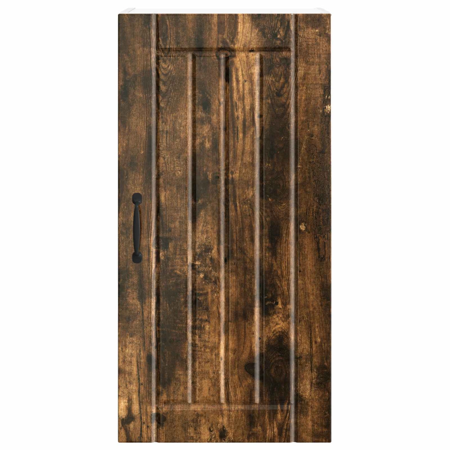 vidaXL Wall Cabinet LUCCA Smoked Oak 40 x 31 x 80 cm Engineered Wood 6