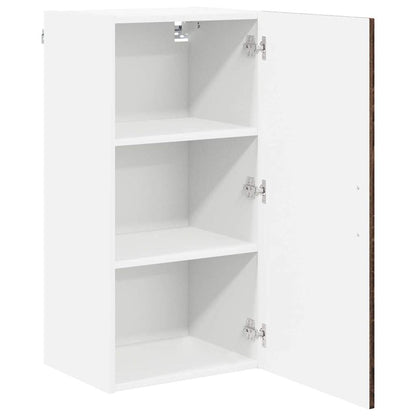 vidaXL Wall Cabinet LUCCA Brown Oak 40 x 31 x 80 cm Engineered Wood 5