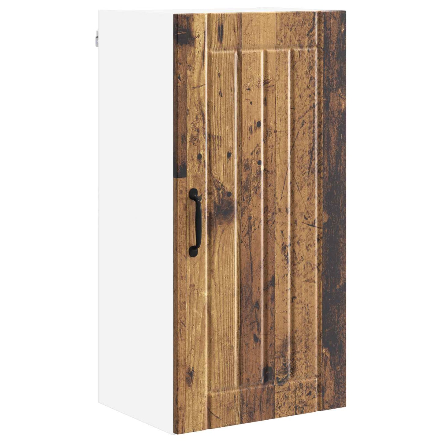 vidaXL Wall Cabinet LUCCA Old Wood 40 x 31 x 80 cm Engineered Wood 2