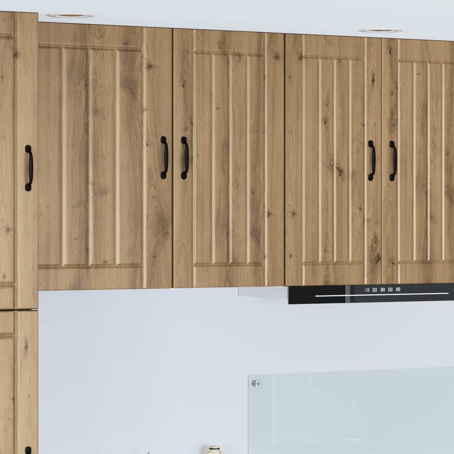 vidaXL Wall Cabinet LUCCA Artisan Oak 40 x 31 x 80 cm Engineered Wood 1