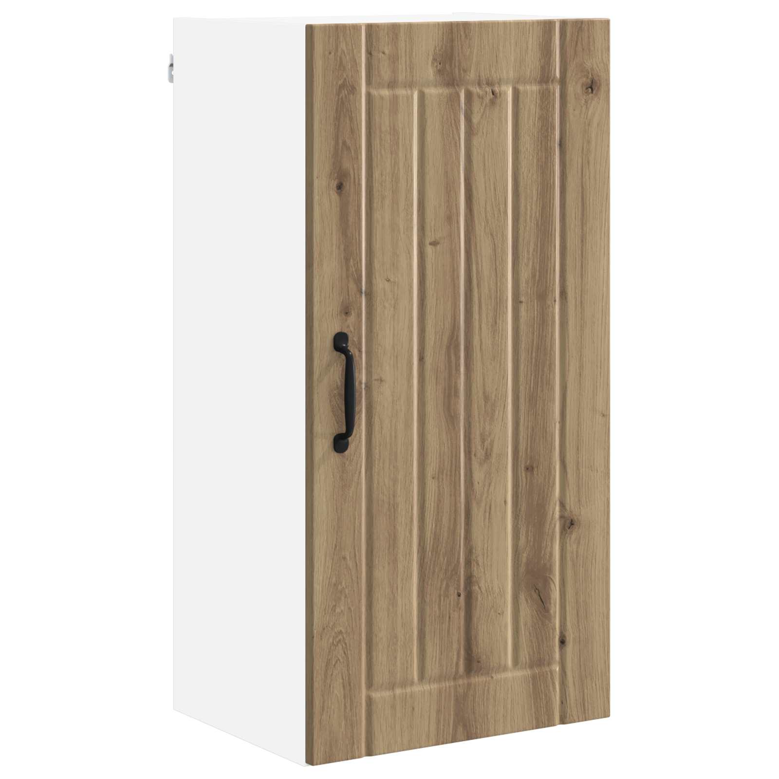 vidaXL Wall Cabinet LUCCA Artisan Oak 40 x 31 x 80 cm Engineered Wood 2