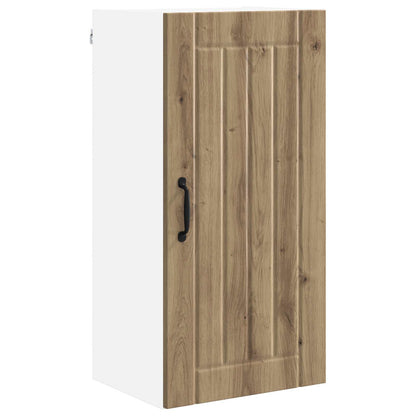 vidaXL Wall Cabinet LUCCA Artisan Oak 40 x 31 x 80 cm Engineered Wood 2