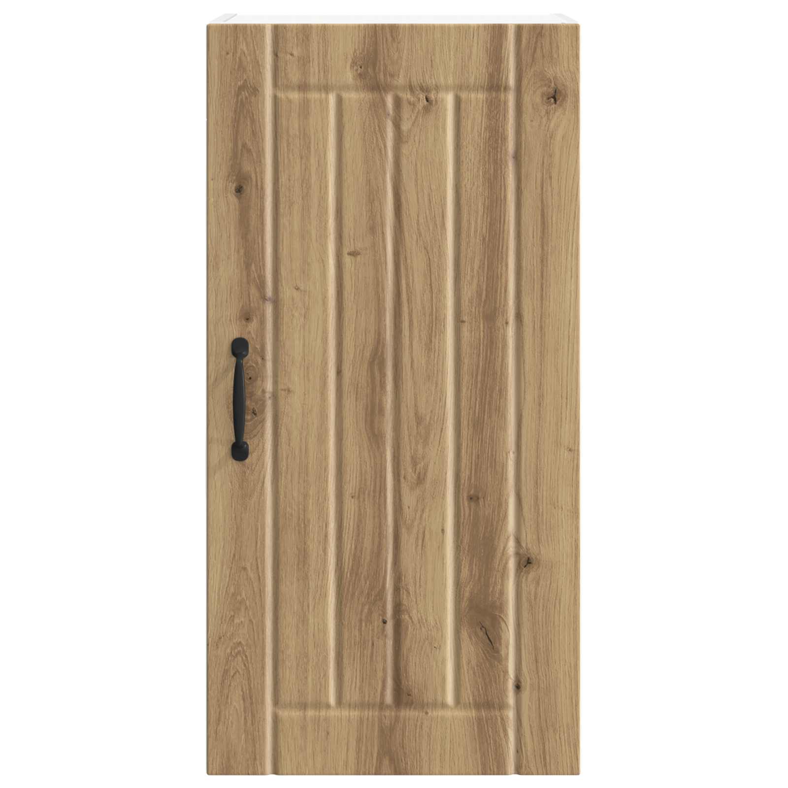 vidaXL Wall Cabinet LUCCA Artisan Oak 40 x 31 x 80 cm Engineered Wood 6