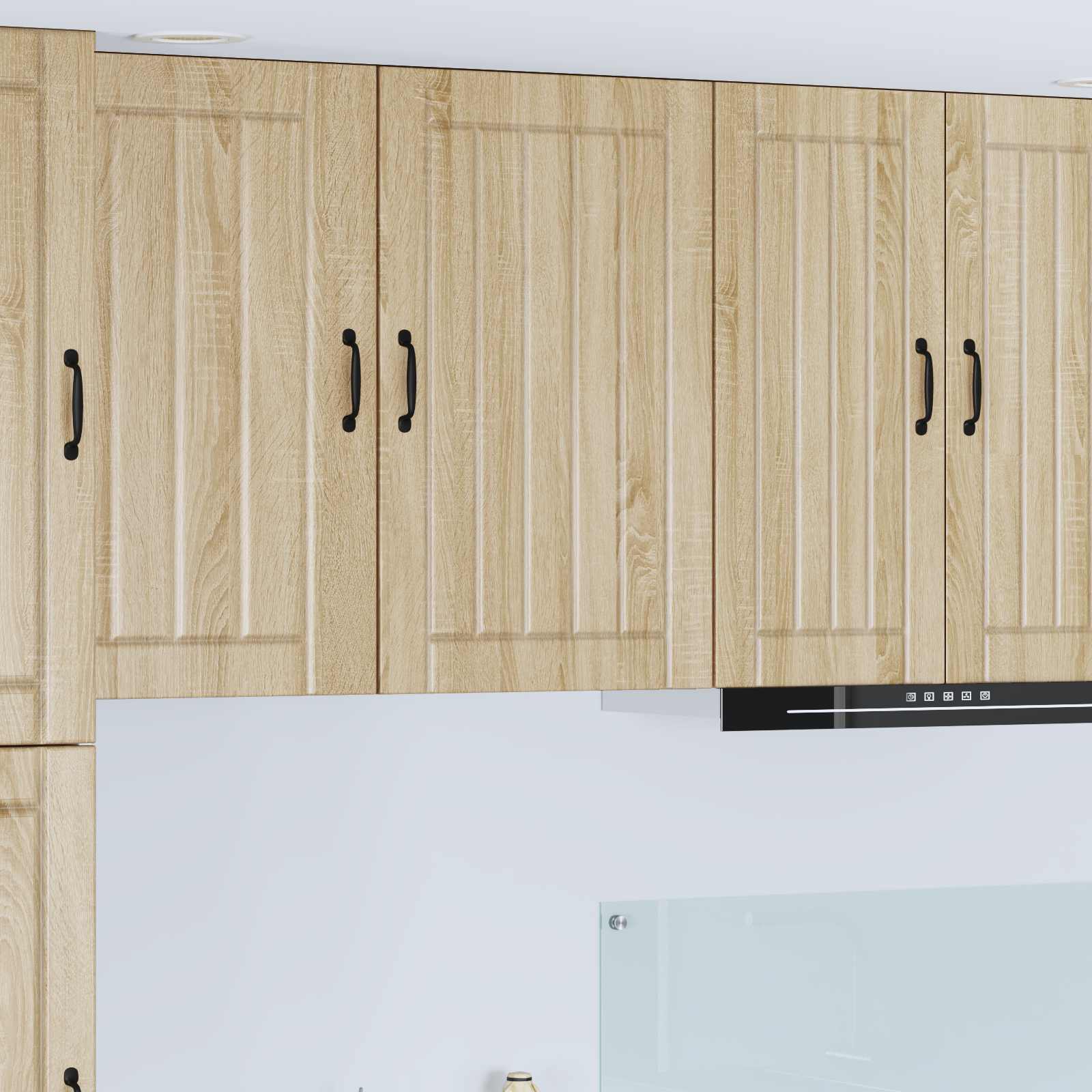 vidaXL Wall Cabinet LUCCA Sonoma Oak 50 x 31 x 80 cm Engineered Wood 1