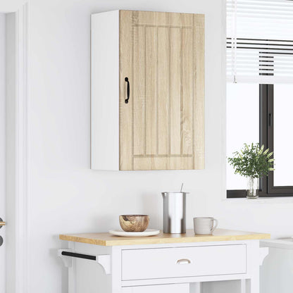 vidaXL Wall Cabinet LUCCA Sonoma Oak 50 x 31 x 80 cm Engineered Wood 4