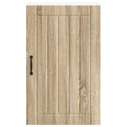 vidaXL Wall Cabinet LUCCA Sonoma Oak 50 x 31 x 80 cm Engineered Wood 6