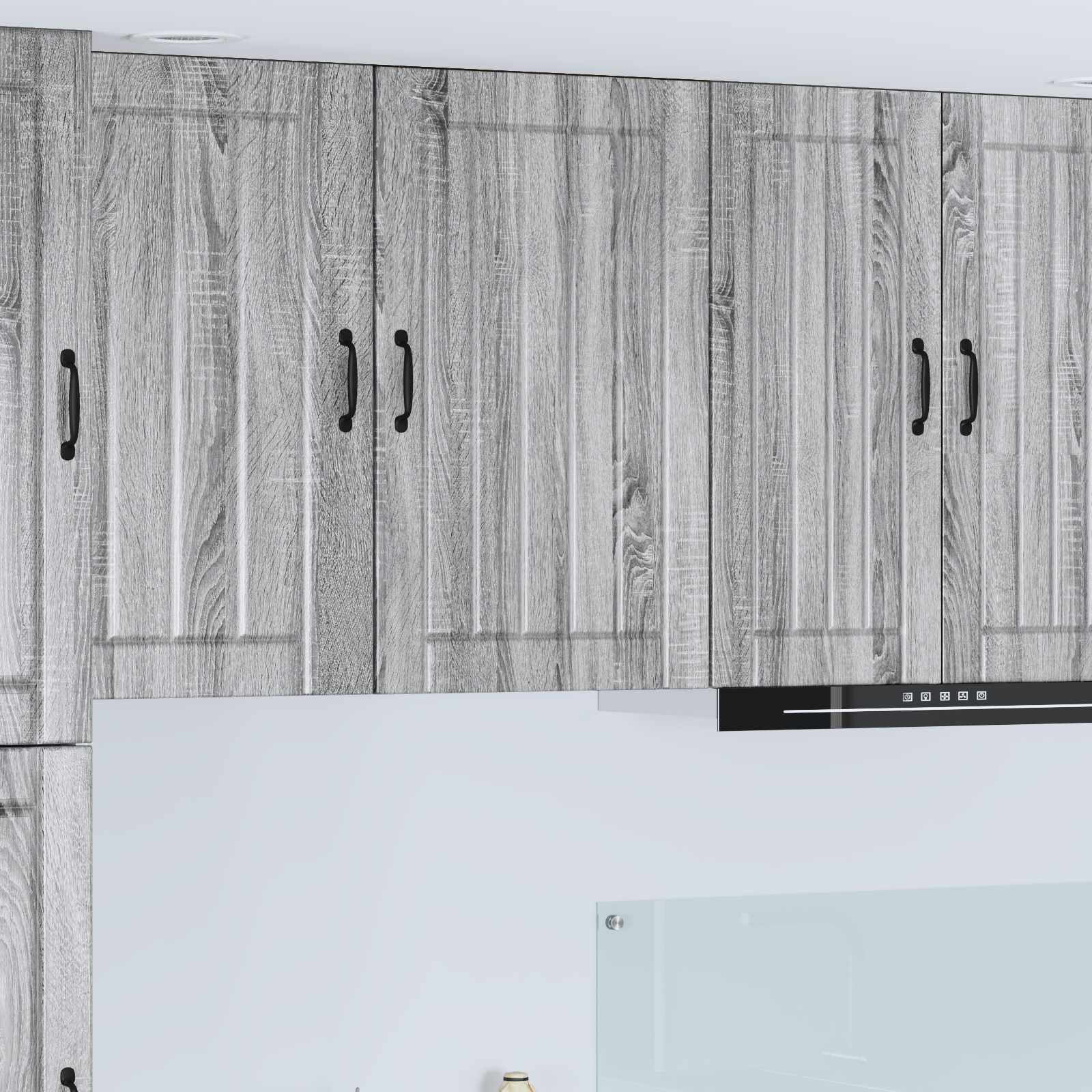 vidaXL Wall Cabinet LUCCA Grey Sonoma 50 x 31 x 80 cm Engineered Wood 1