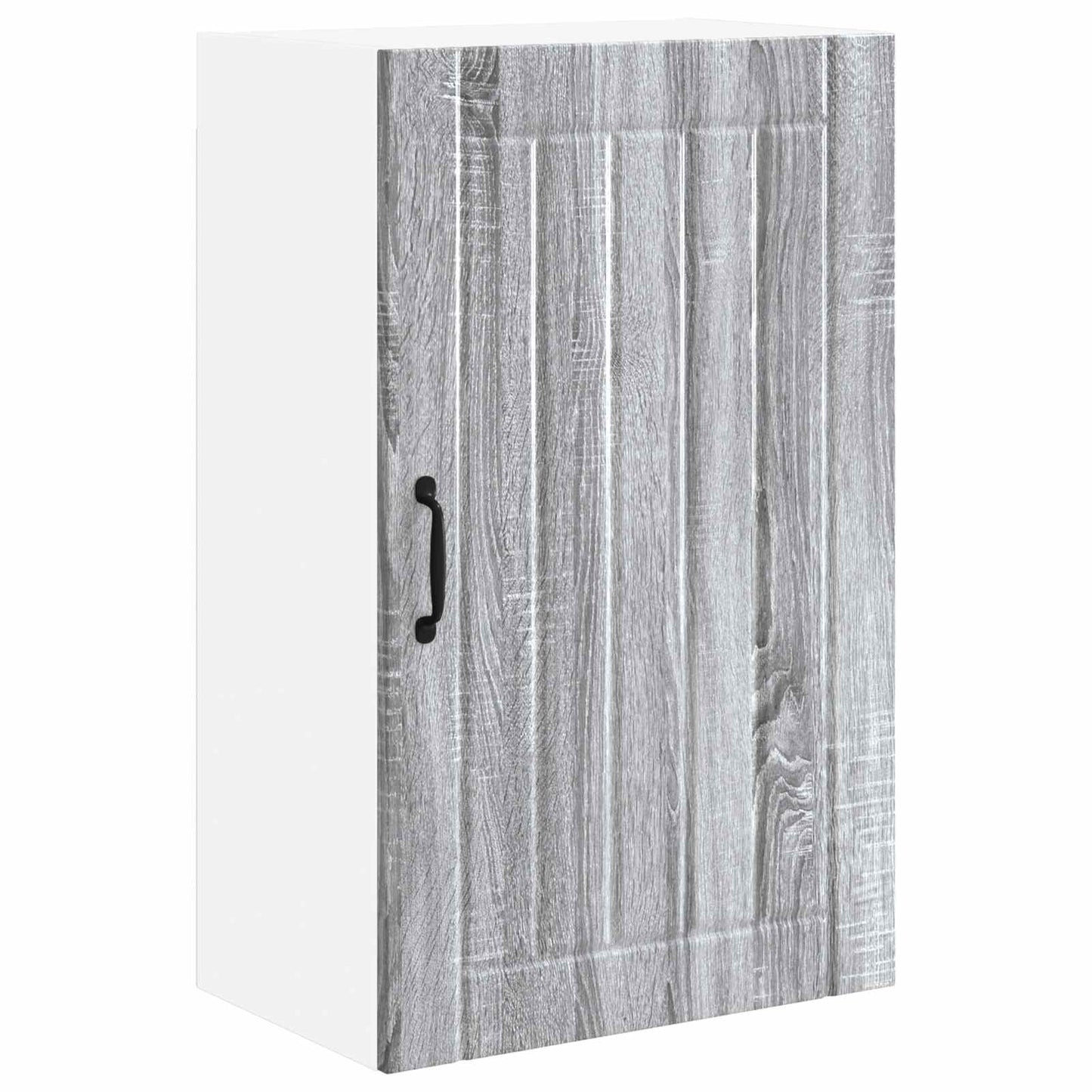 vidaXL Wall Cabinet LUCCA Grey Sonoma 50 x 31 x 80 cm Engineered Wood 2