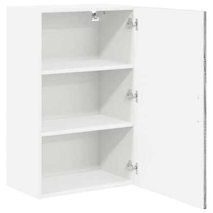 vidaXL Wall Cabinet LUCCA Grey Sonoma 50 x 31 x 80 cm Engineered Wood 5