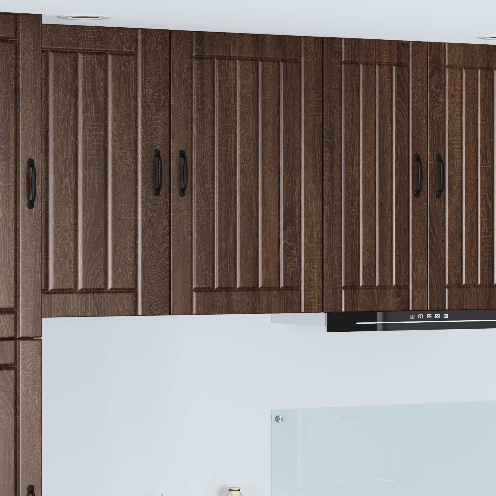vidaXL Wall Cabinet LUCCA Brown Oak 50 x 31 x 80 cm Engineered Wood 1