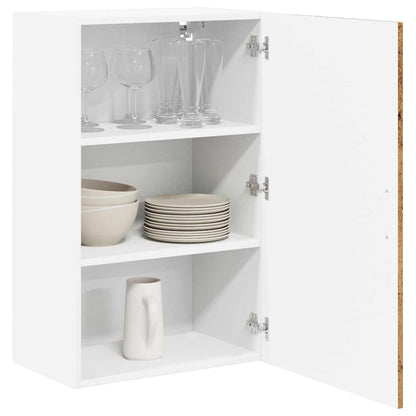 vidaXL Wall Cabinet LUCCA Old Wood 50 x 31 x 80 cm Engineered Wood 3