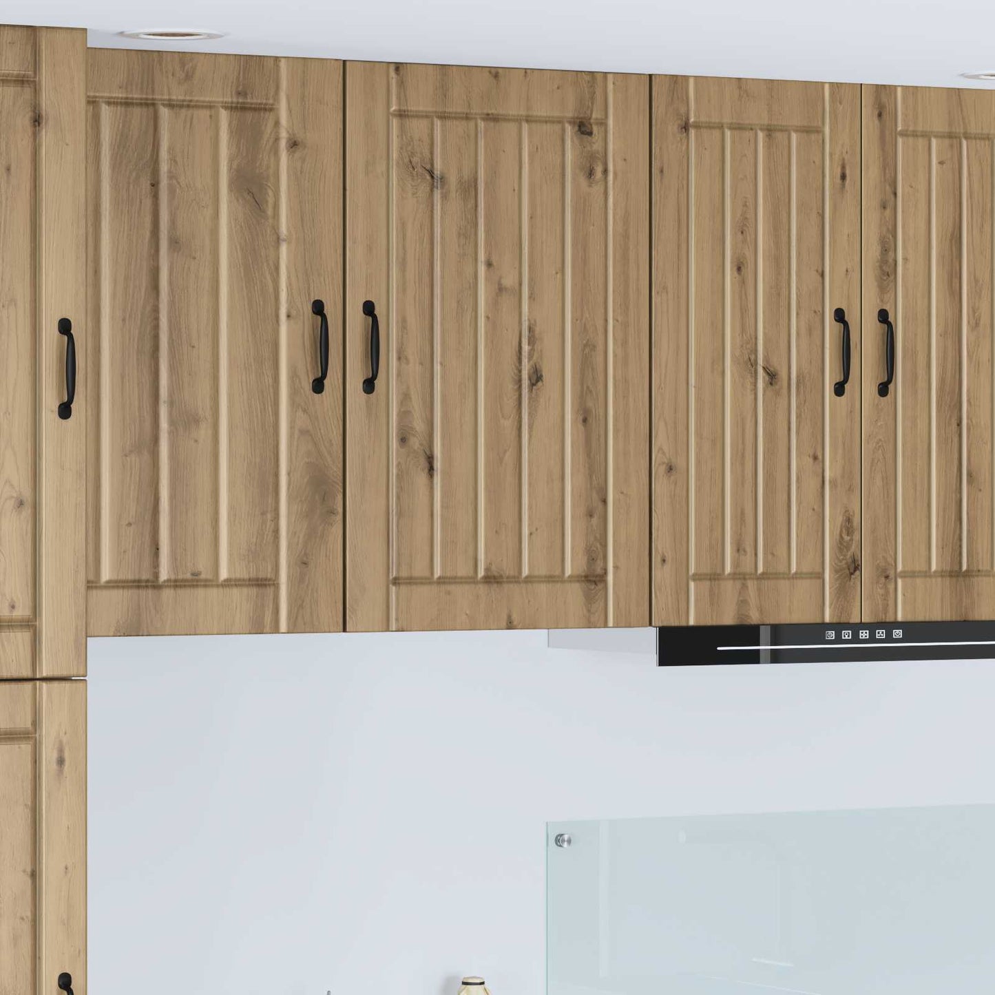 vidaXL Wall Cabinet LUCCA Artisan Oak 50 x 31 x 80 cm Engineered Wood 1
