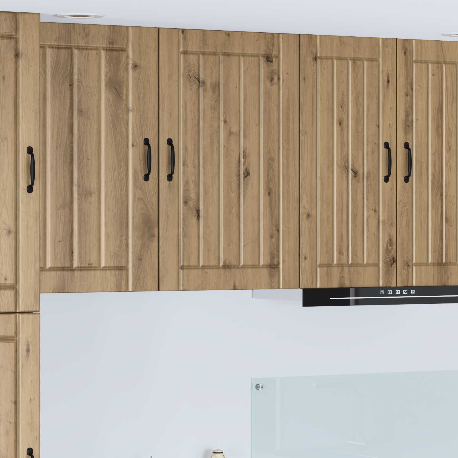 vidaXL Wall Cabinet LUCCA Artisan Oak 50 x 31 x 80 cm Engineered Wood 1