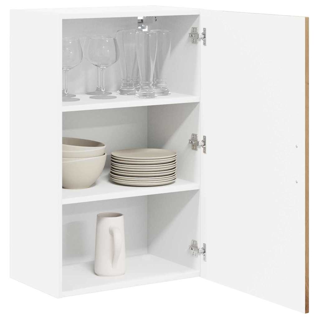 vidaXL Wall Cabinet LUCCA Artisan Oak 50 x 31 x 80 cm Engineered Wood 3