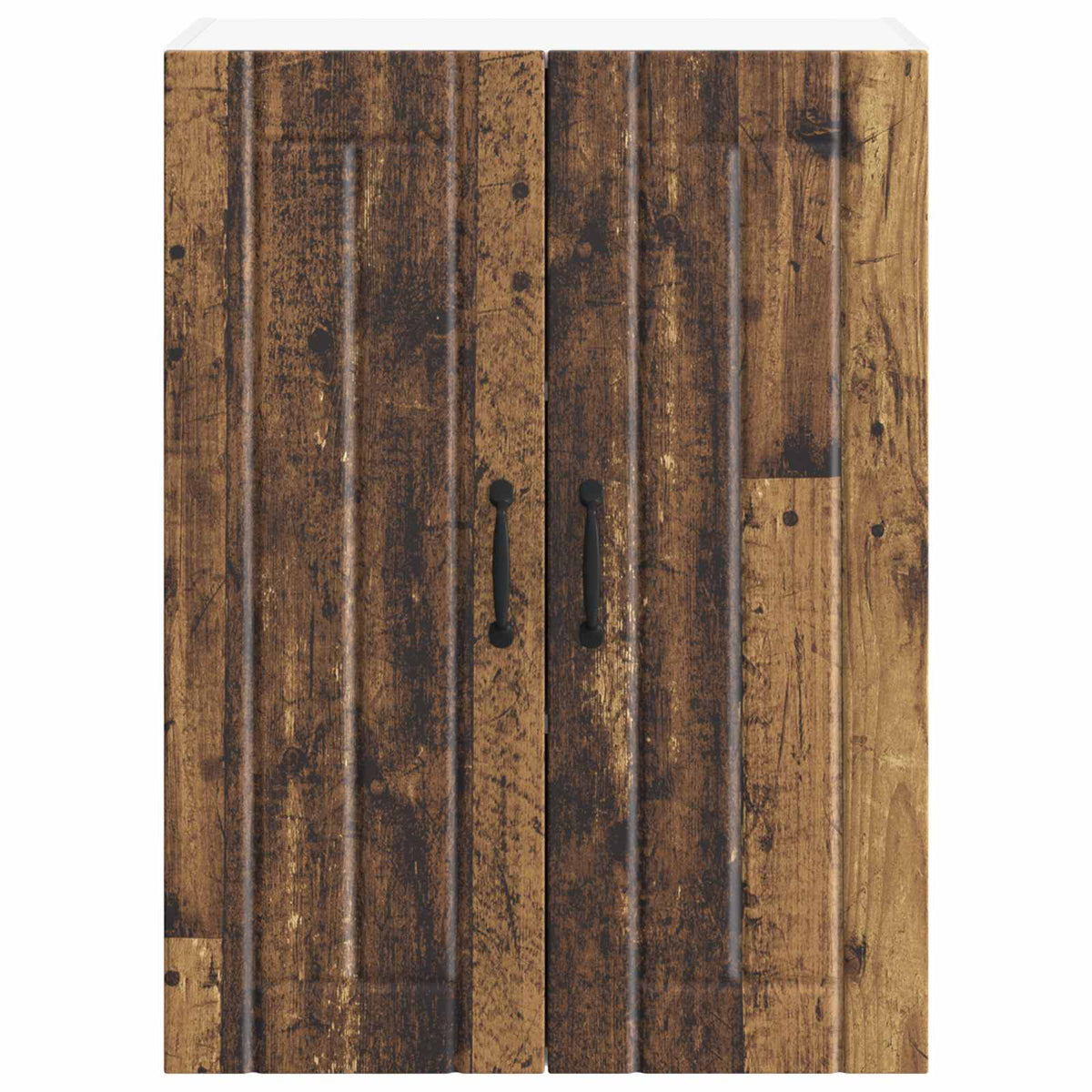 vidaXL Wall Glass Cabinet LUCCA Old Wood 60 x 31 x 80 cm 6
