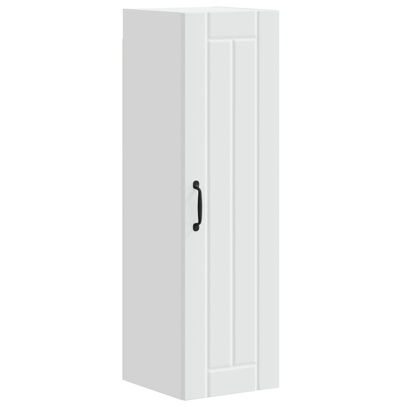 vidaXL Wall Cabinet LUCCA White 30 x 31 x 100 cm Engineered Wood 2