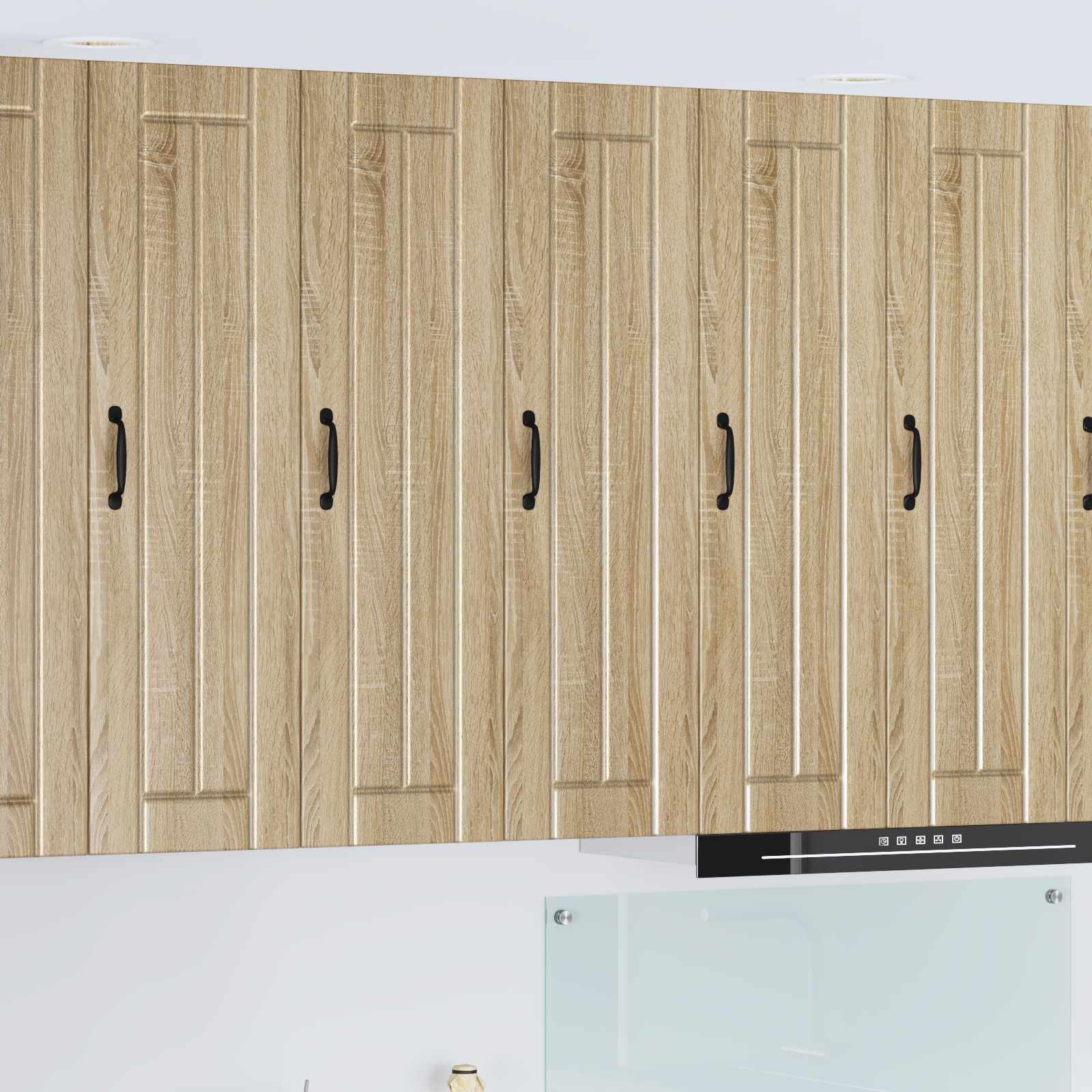 vidaXL Wall Cabinet LUCCA Sonoma Oak 30 x 31 x 100 cm Engineered Wood 1