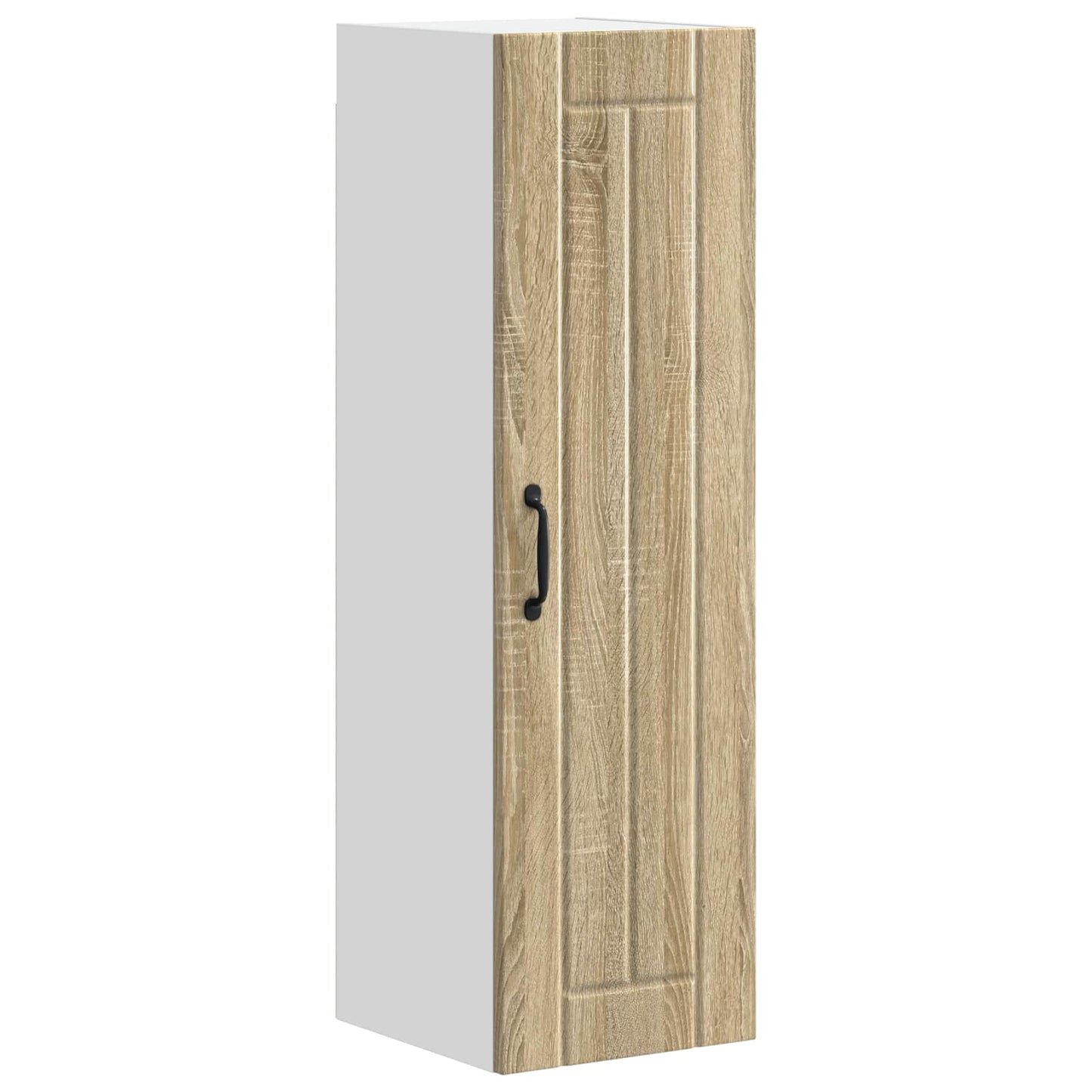 vidaXL Wall Cabinet LUCCA Sonoma Oak 30 x 31 x 100 cm Engineered Wood 2
