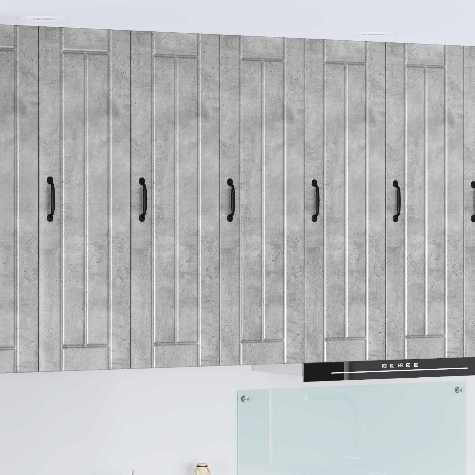 vidaXL Wall Cabinet LUCCA Concrete Grey 30 x 31 x 100 cm 1