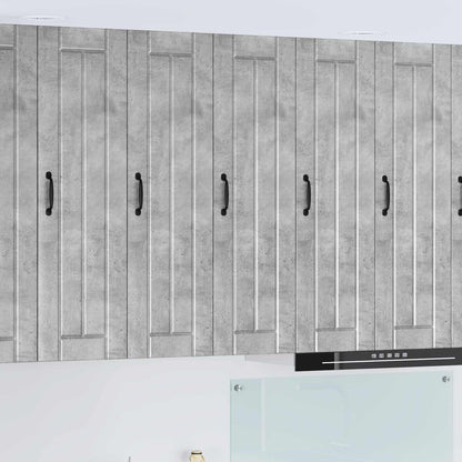 vidaXL Wall Cabinet LUCCA Concrete Grey 30 x 31 x 100 cm 1