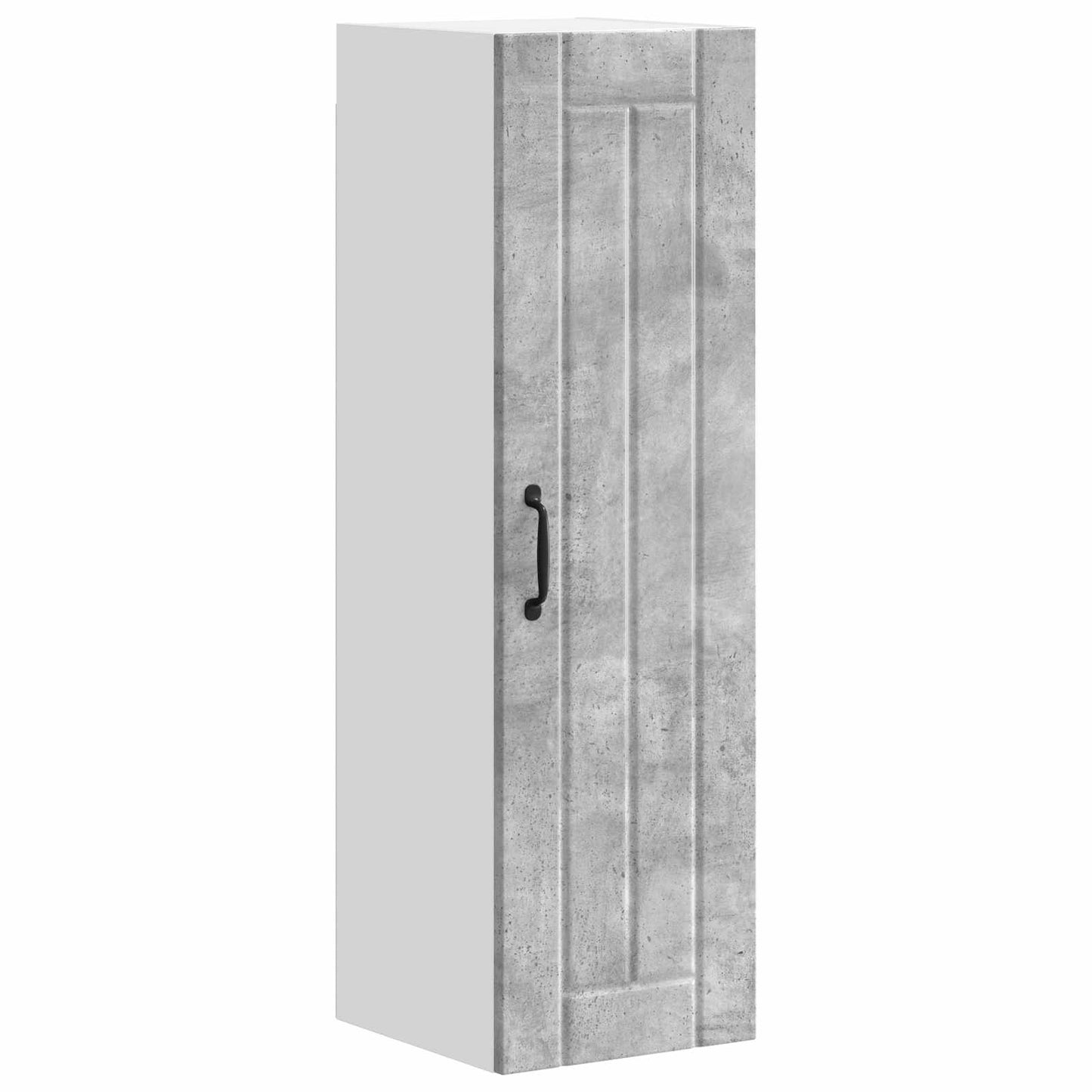 vidaXL Wall Cabinet LUCCA Concrete Grey 30 x 31 x 100 cm 2