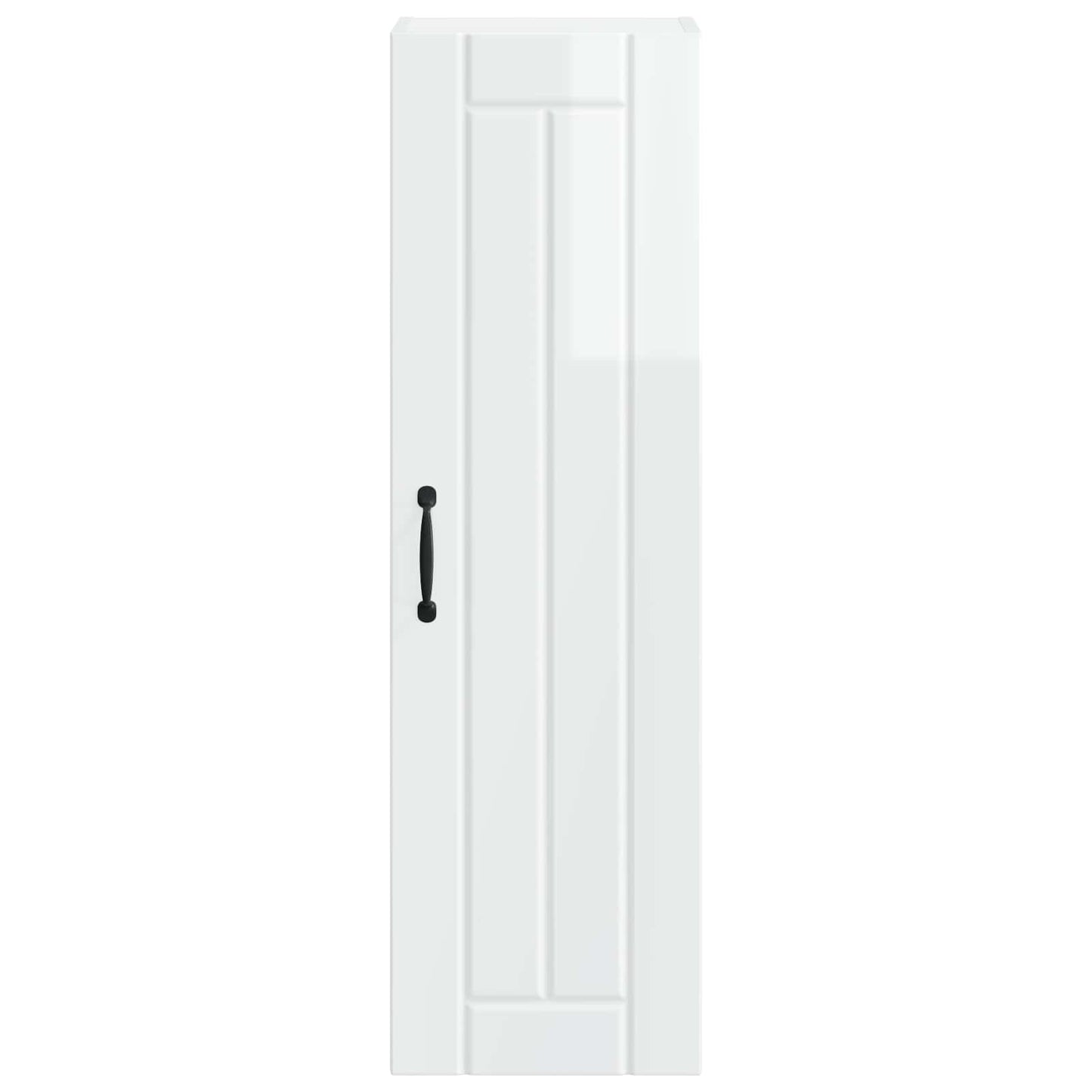 vidaXL Wall Cabinet LUCCA High Gloss White 30 x 31 x 100 cm 6