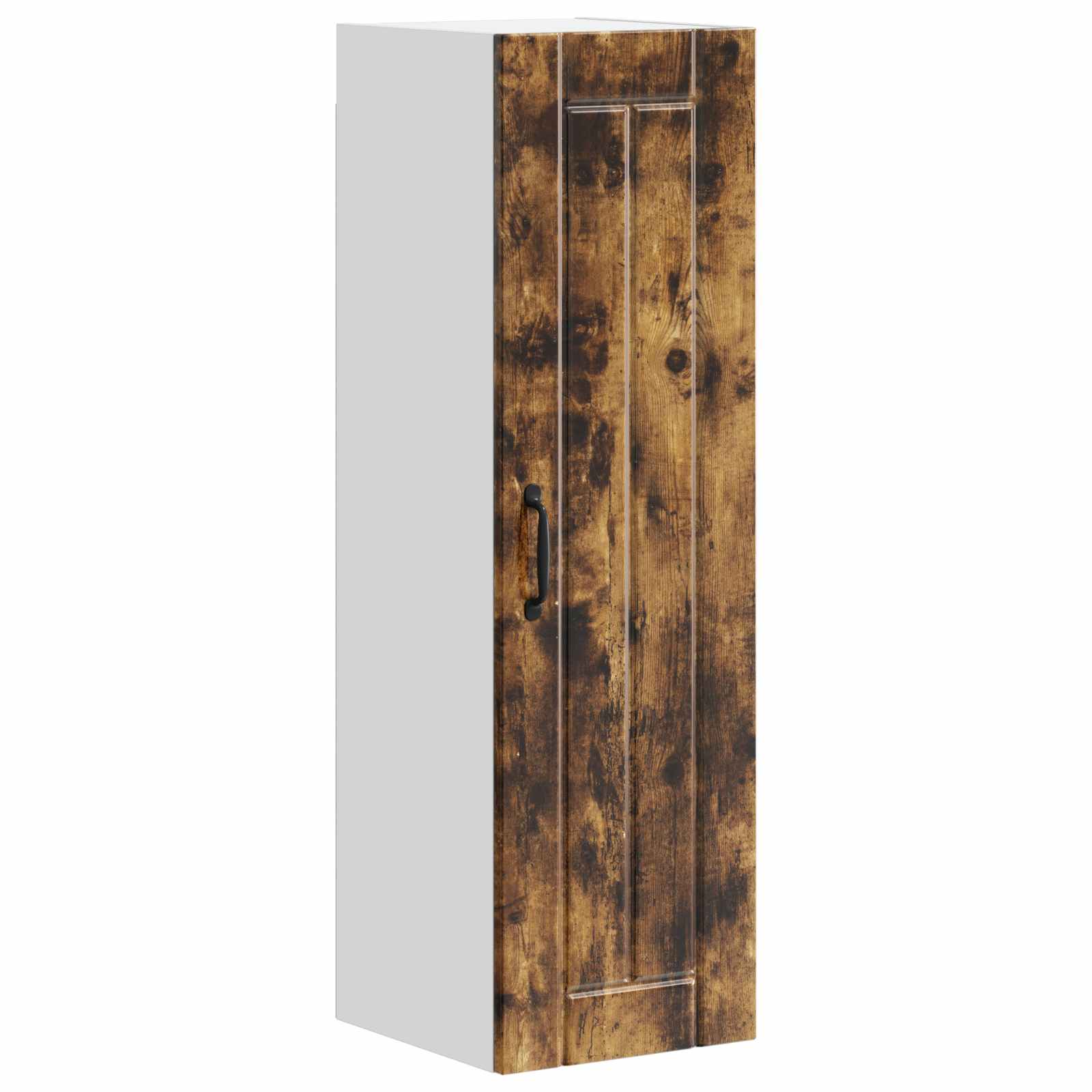 vidaXL Wall Cabinet LUCCA Smoked Oak 30 x 31 x 100 cm Engineered Wood 2