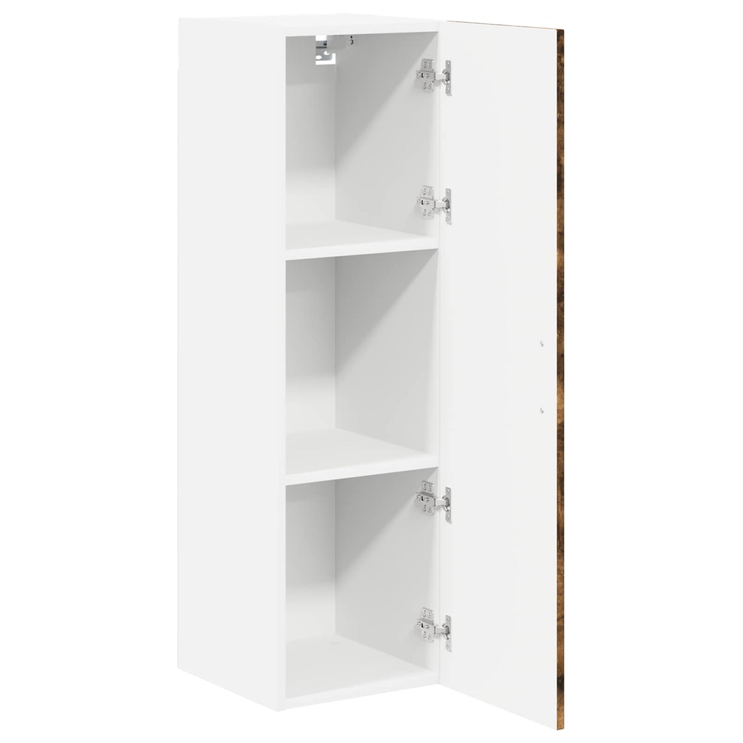 vidaXL Wall Cabinet LUCCA Smoked Oak 30 x 31 x 100 cm Engineered Wood 5