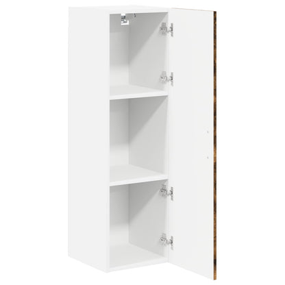 vidaXL Wall Cabinet LUCCA Smoked Oak 30 x 31 x 100 cm Engineered Wood 5