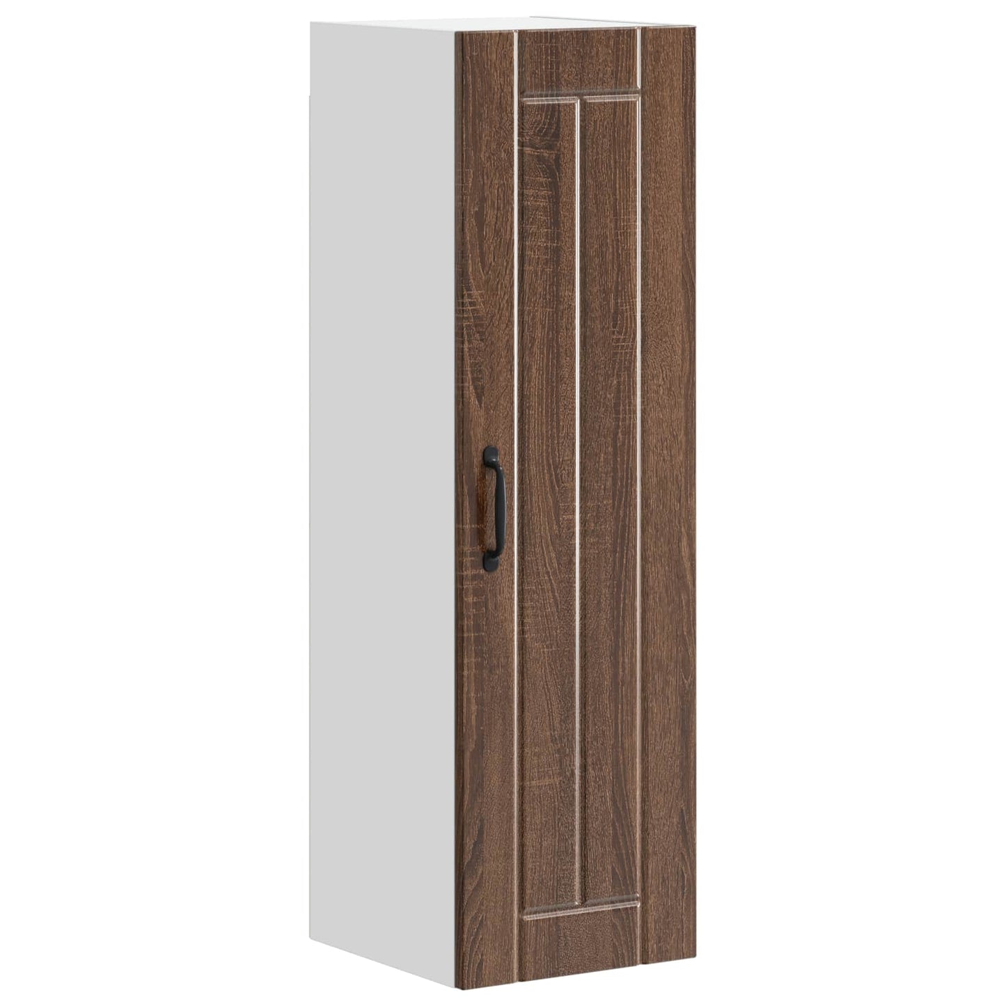 vidaXL Wall Cabinet LUCCA Brown Oak 30 x 31 x 100 cm Engineered Wood 2