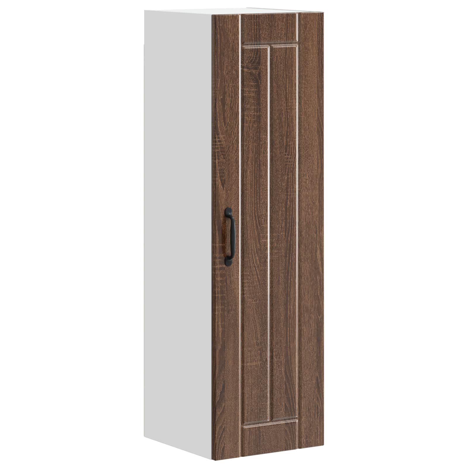 vidaXL Wall Cabinet LUCCA Brown Oak 30 x 31 x 100 cm Engineered Wood 2