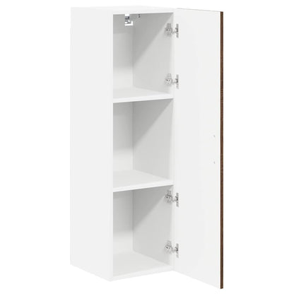 vidaXL Wall Cabinet LUCCA Brown Oak 30 x 31 x 100 cm Engineered Wood 5