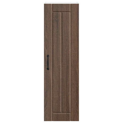 vidaXL Wall Cabinet LUCCA Brown Oak 30 x 31 x 100 cm Engineered Wood 6