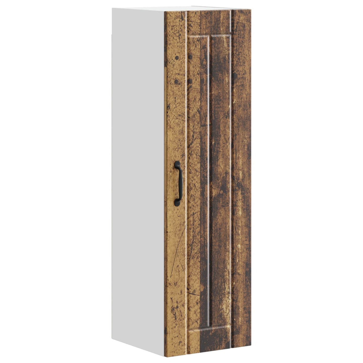 vidaXL Wall Cabinet LUCCA Old Wood 30 x 31 x 100 cm Engineered Wood 2