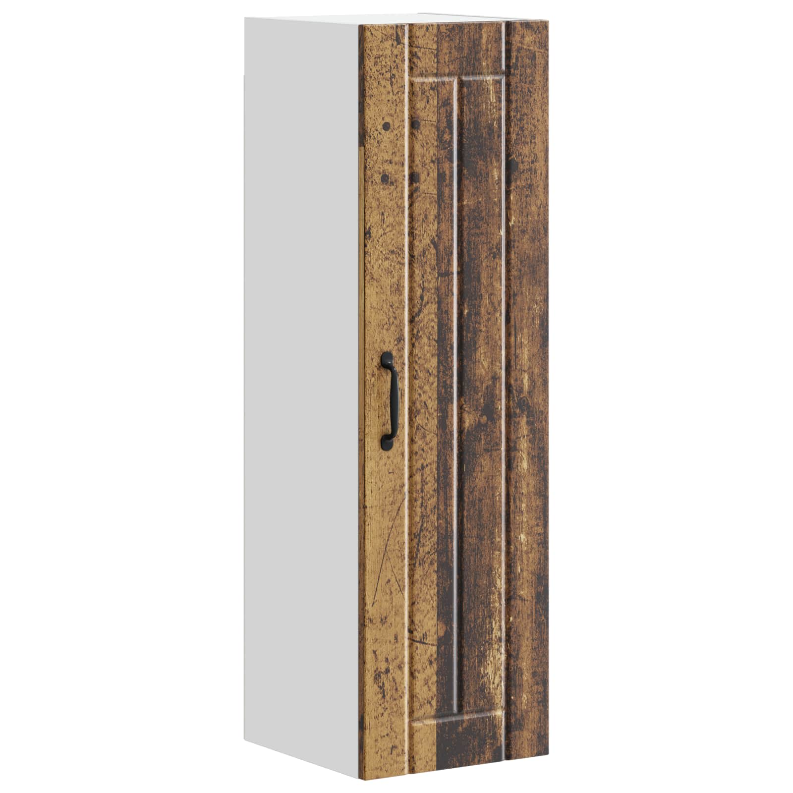 vidaXL Wall Cabinet LUCCA Old Wood 30 x 31 x 100 cm Engineered Wood 2