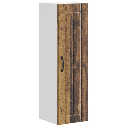 vidaXL Wall Cabinet LUCCA Old Wood 30 x 31 x 100 cm Engineered Wood 2