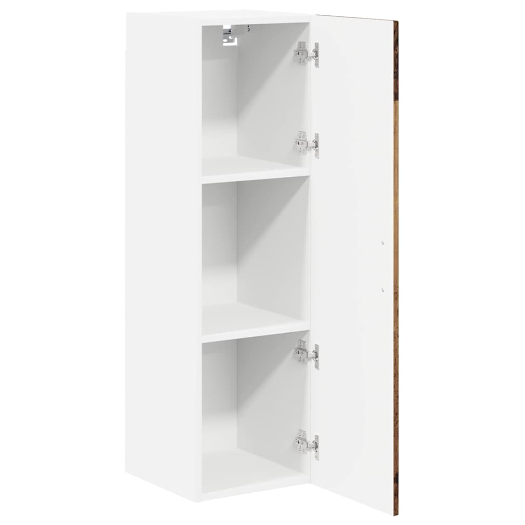 vidaXL Wall Cabinet LUCCA Old Wood 30 x 31 x 100 cm Engineered Wood 5