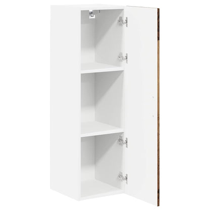 vidaXL Wall Cabinet LUCCA Old Wood 30 x 31 x 100 cm Engineered Wood 5