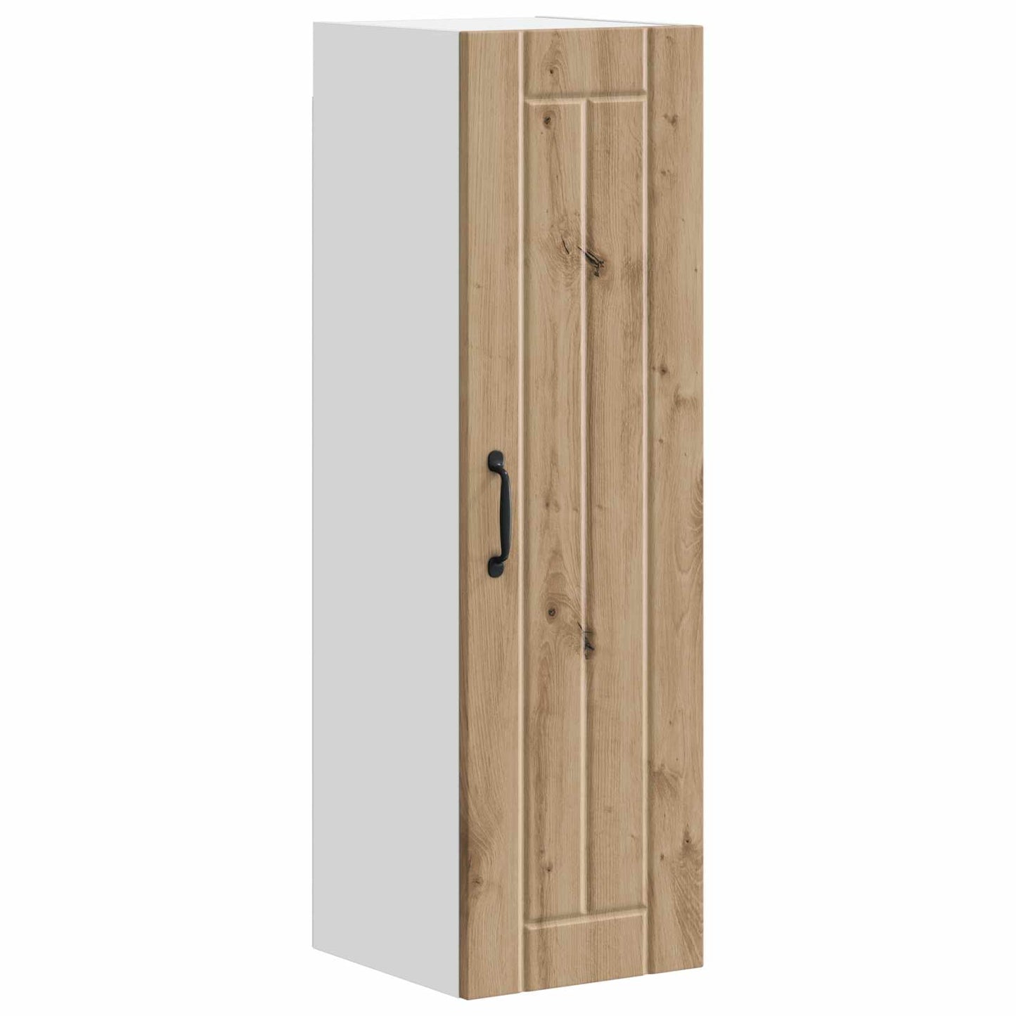 vidaXL Wall Cabinet LUCCA Artisan Oak 30 x 31 x 100 cm Engineered Wood 2
