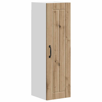 vidaXL Wall Cabinet LUCCA Artisan Oak 30 x 31 x 100 cm Engineered Wood 2