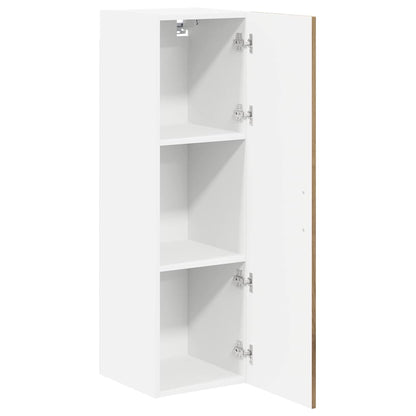vidaXL Wall Cabinet LUCCA Artisan Oak 30 x 31 x 100 cm Engineered Wood 5