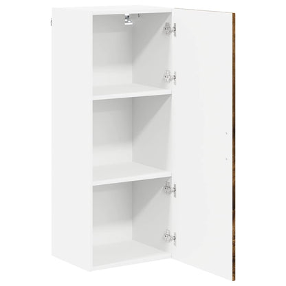 vidaXL Wall Cabinet LUCCA Smoked Oak 40 x 31 x 100 cm Engineered Wood 5