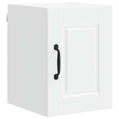 vidaXL Wall Cabinet PORTO 2 pcs White Engineered Wood 5