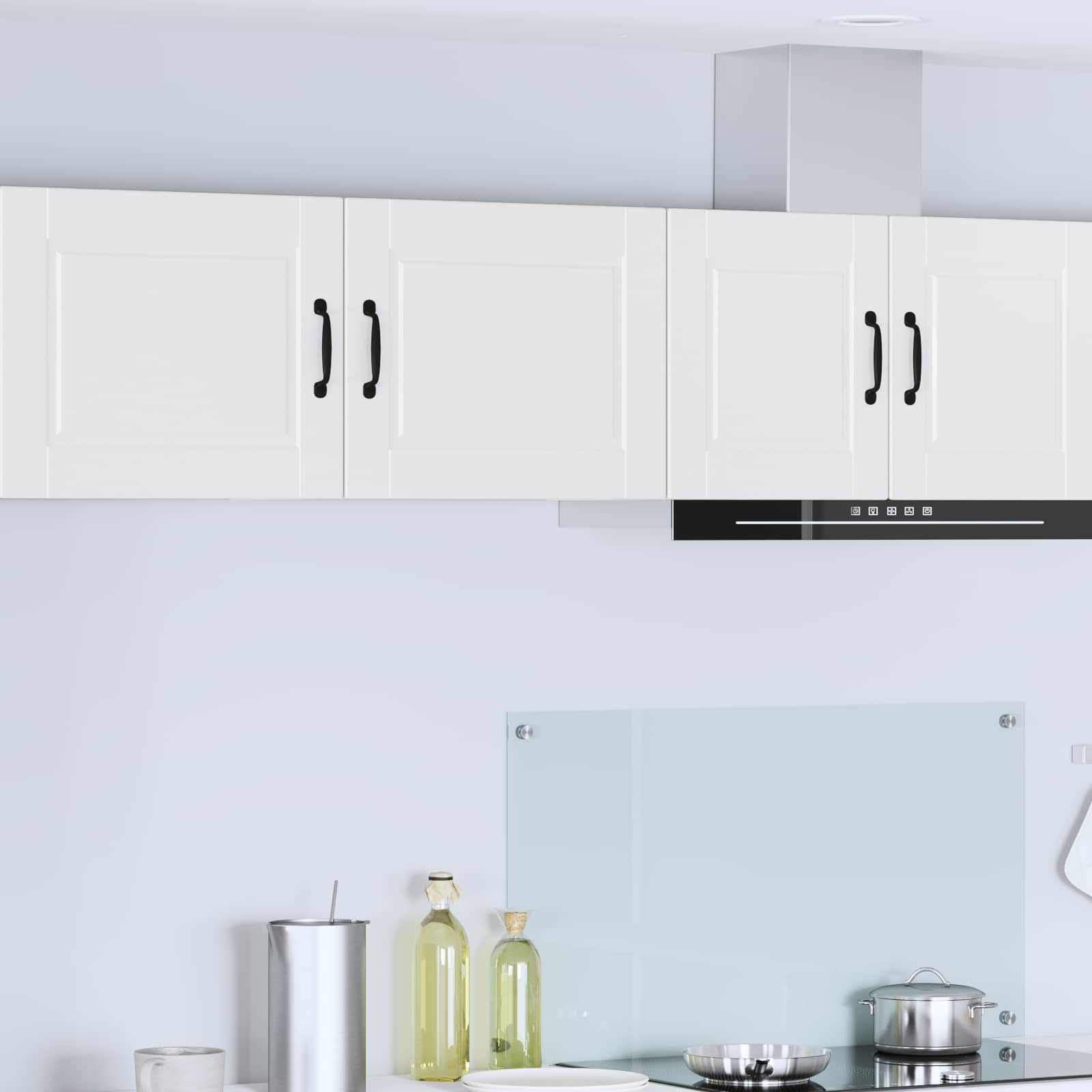 vidaXL Wall Cabinet PORTO White 50 x 31 x 40 cm Engineered Wood 1