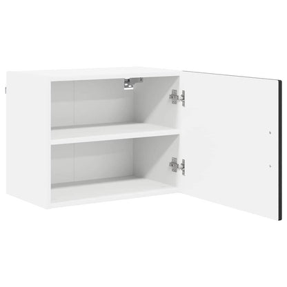vidaXL Wall Cabinet PORTO Black 50 x 31 x 40 cm Engineered Wood 5