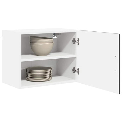 vidaXL Wall Cabinet PORTO Black 50 x 31 x 40 cm Engineered Wood 3